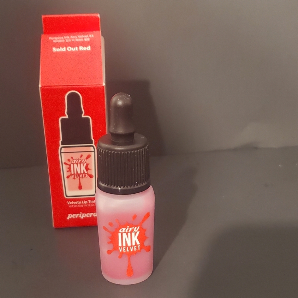 2PACK Peripera INK Airy Velvet Lip- Sold Out Red